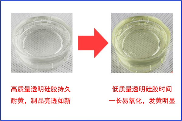 高透硅膠制品發(fā)黃，你可接受？